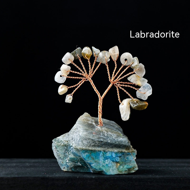Natural Colorful Crystal Stone Ornaments
