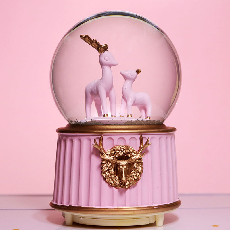 Nordic Style Deer Music Box