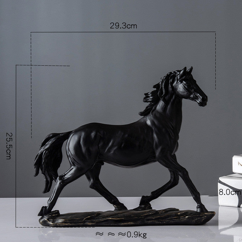 Resin Horse Furnishing Home Decoration