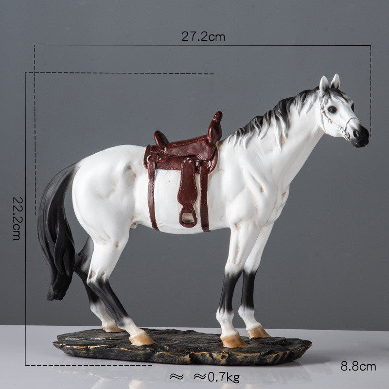 Resin Horse Furnishing Home Decoration
