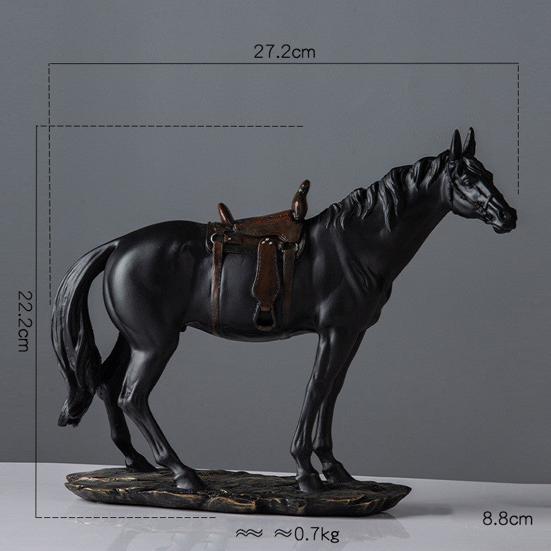 Resin Horse Furnishing Home Decoration