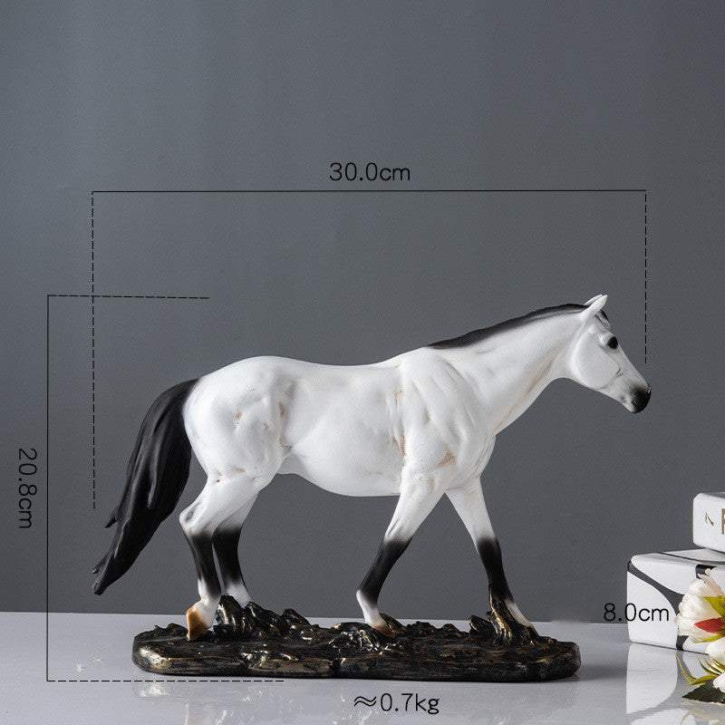 Resin Horse Furnishing Home Decoration