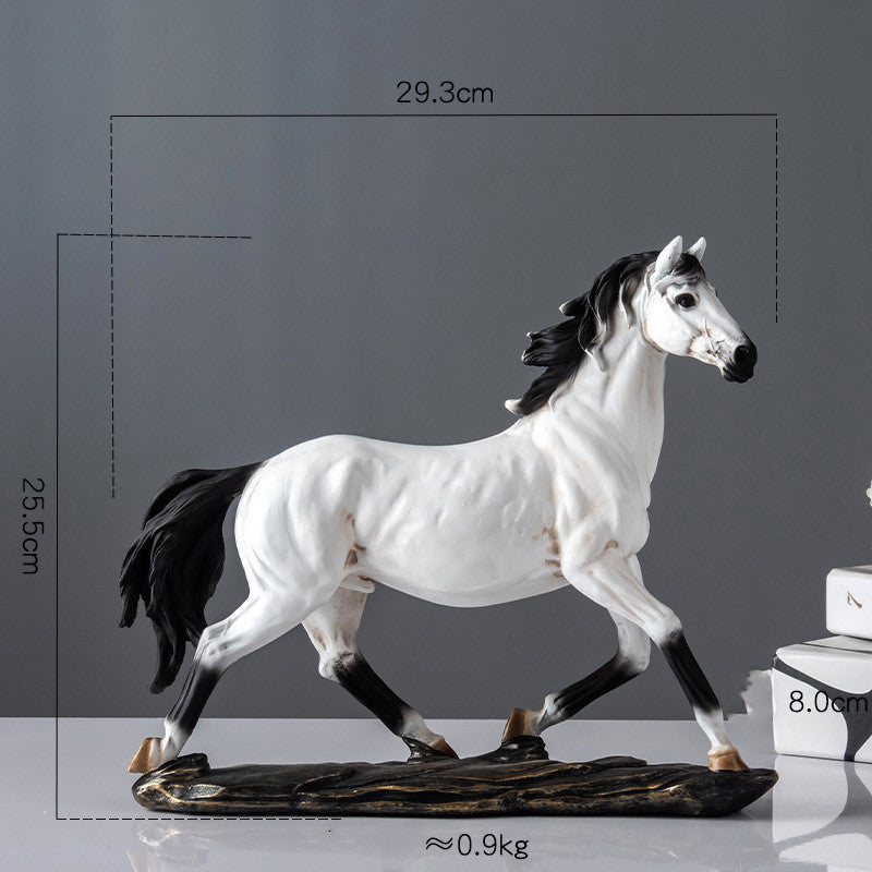 Resin Horse Furnishing Home Decoration