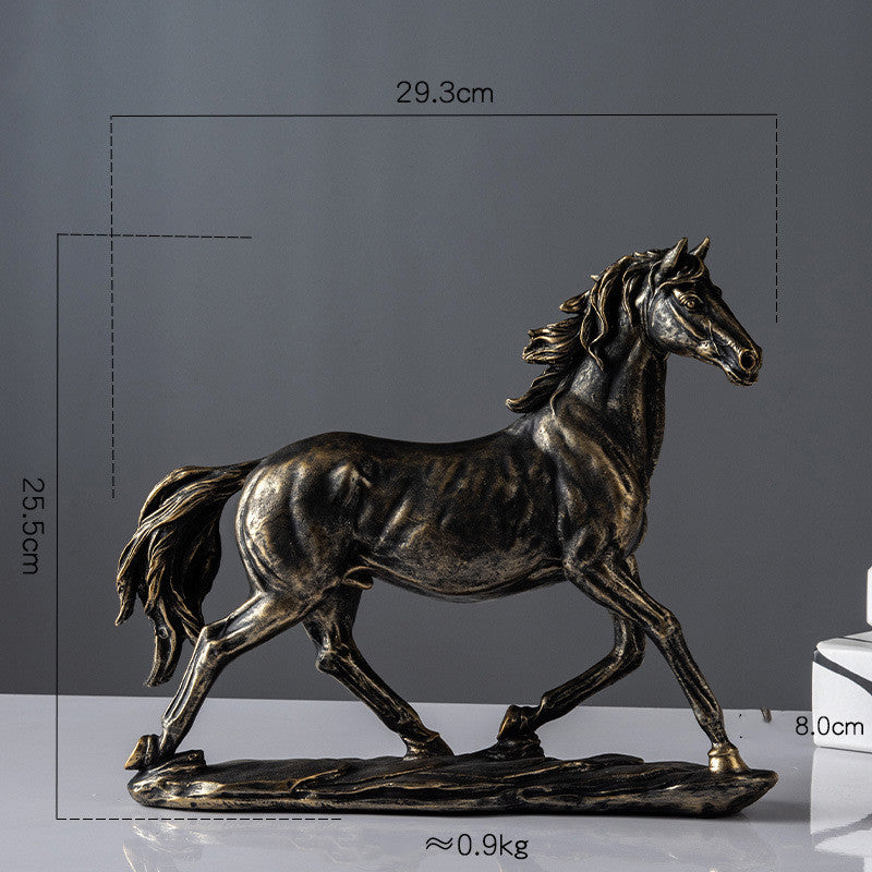 Resin Horse Furnishing Home Decoration