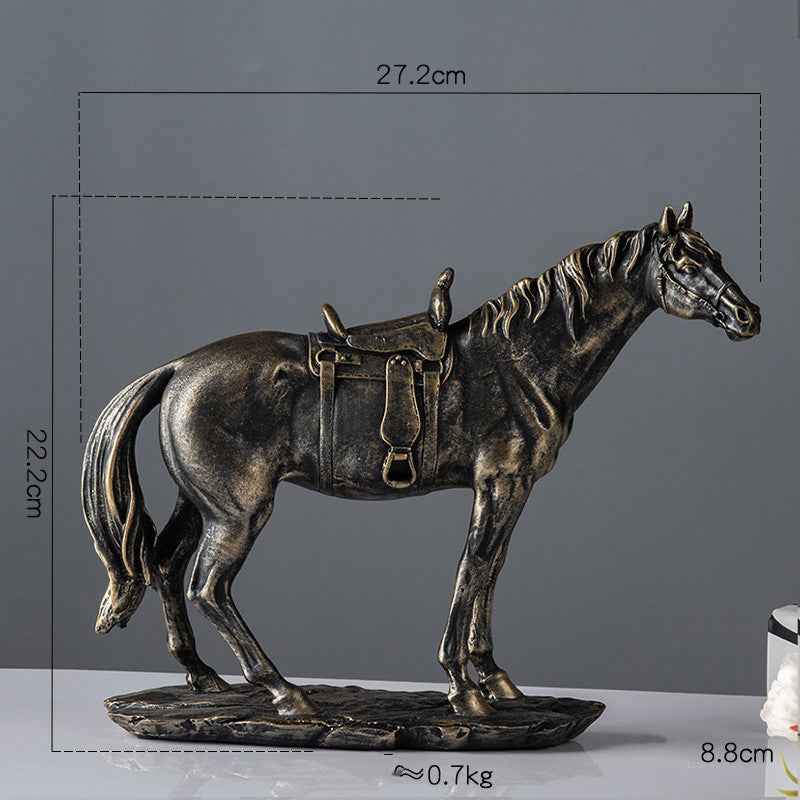 Resin Horse Furnishing Home Decoration