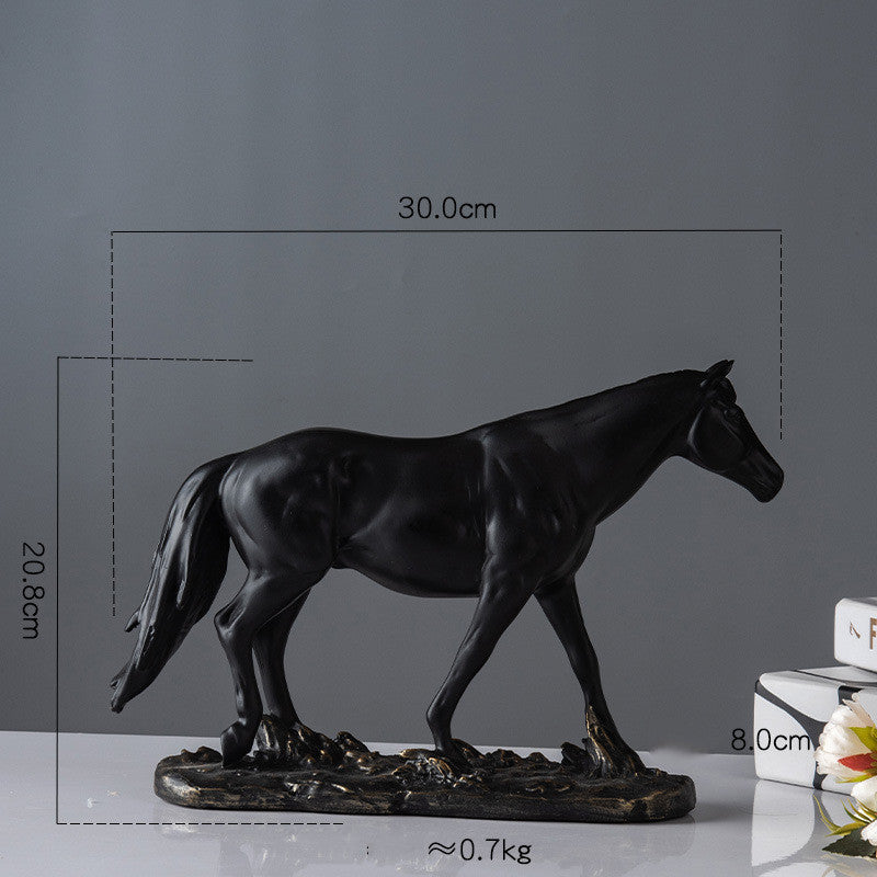 Resin Horse Furnishing Home Decoration