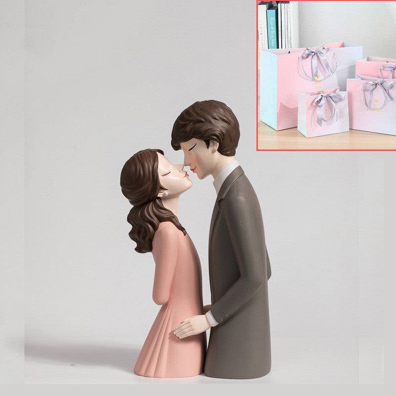 Love Figures Wedding Ceremony Couple Set – Romantic Figurines & Special Moment Gift