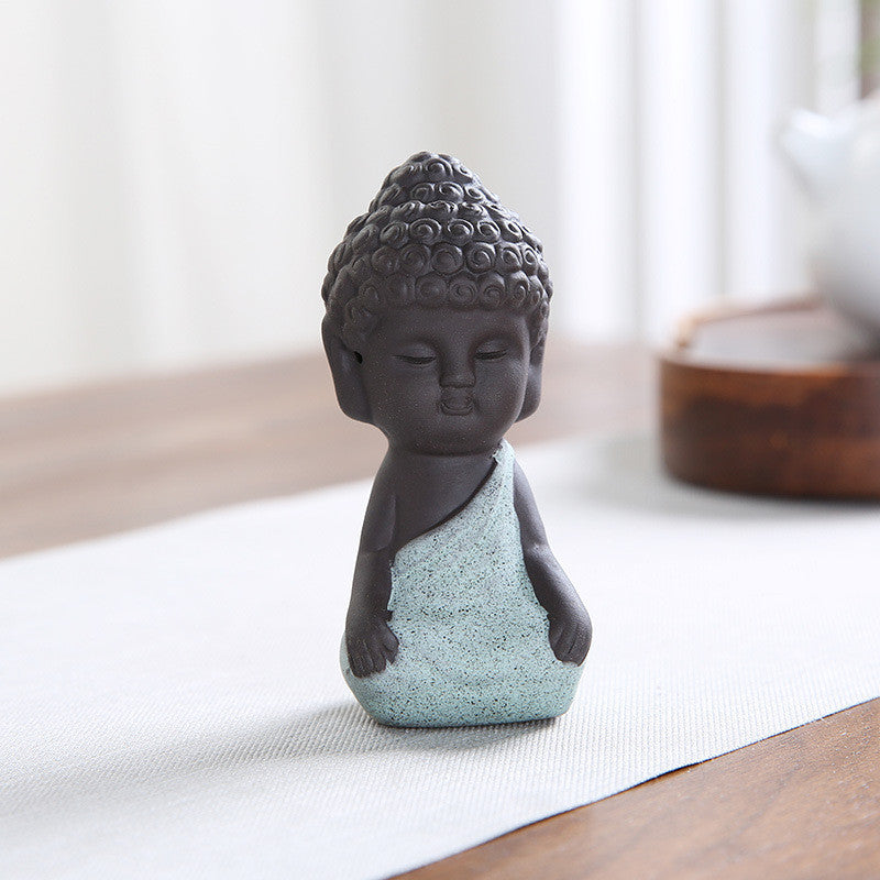 Ceramic Small Buddha Statue
