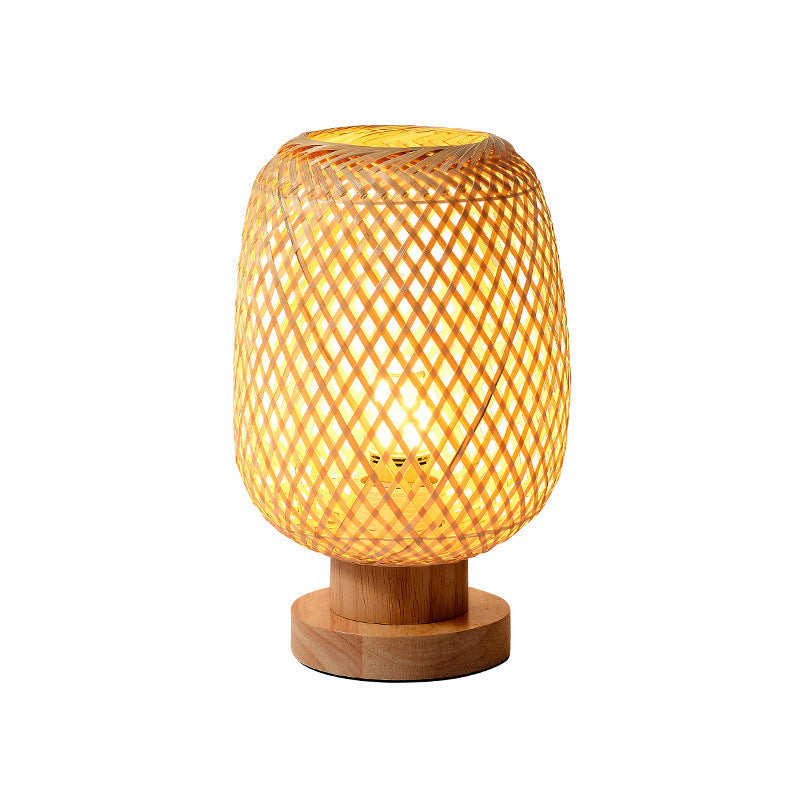 Weaving Lamp Girl Net Celebrity Homestay Decoration Small Table Lamp