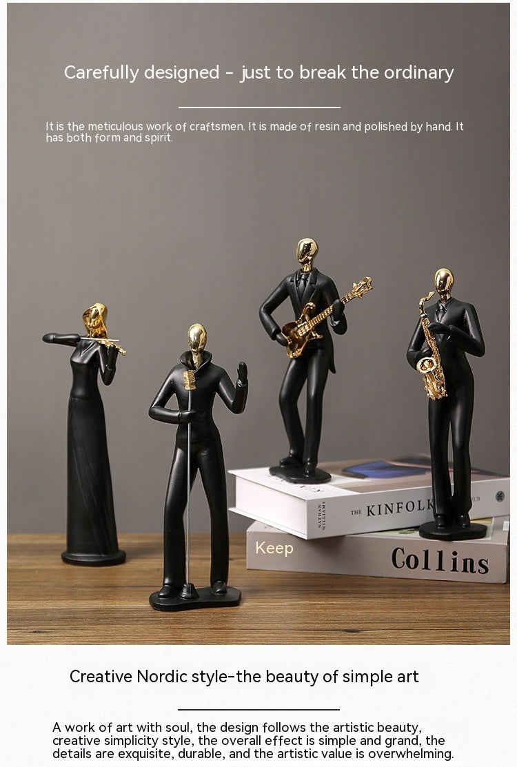 Simple Band Character Ornaments