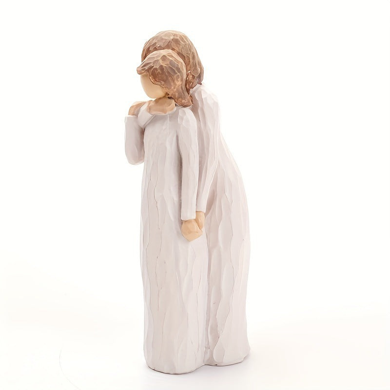 Creative Angel Ornaments Vintage Hand Painted Resin Crafts