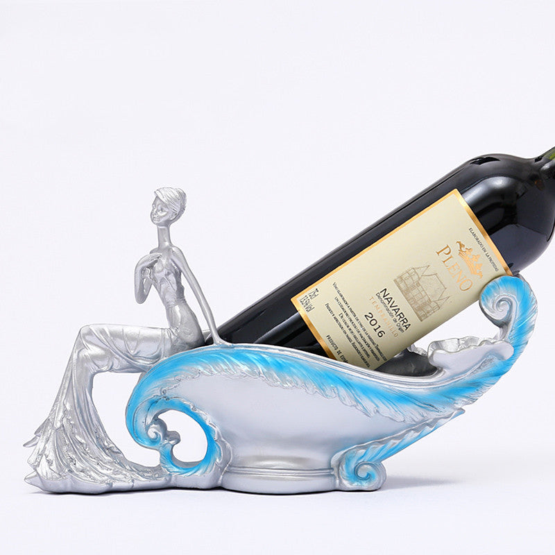 Étagère à vin rouge Accessoires pour la maison Artisanat en résine Décoration Salon