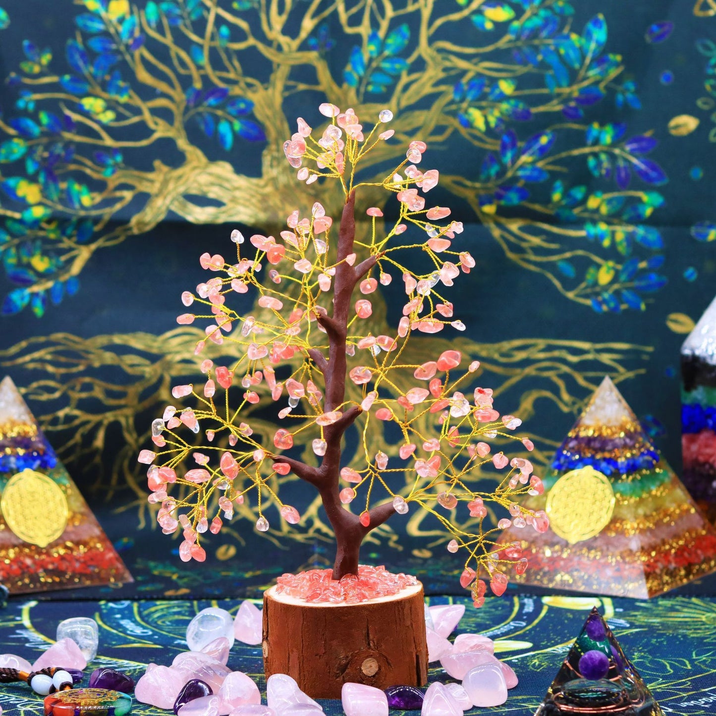 Crystal Tree Home Crafts Desktop Ornaments