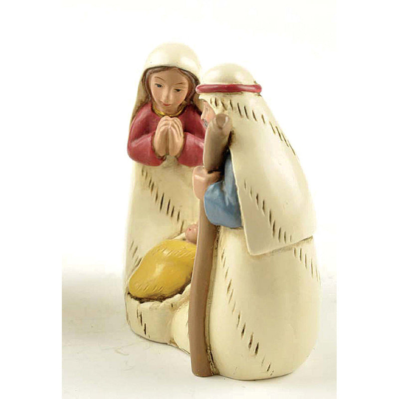 Resin Manger Cute Baby Birth Home