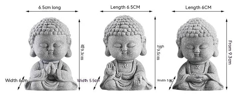 Green Sandstone Tea Ornaments