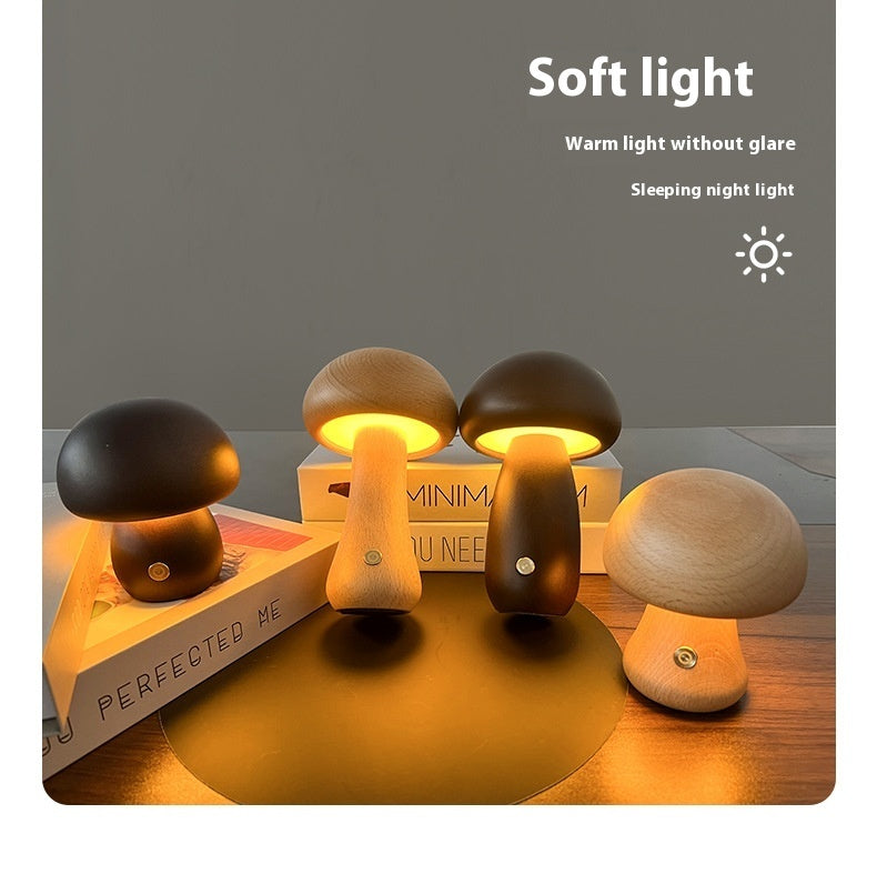 Creative Mushroom Decoration Bedroom Bedside Night Lamp