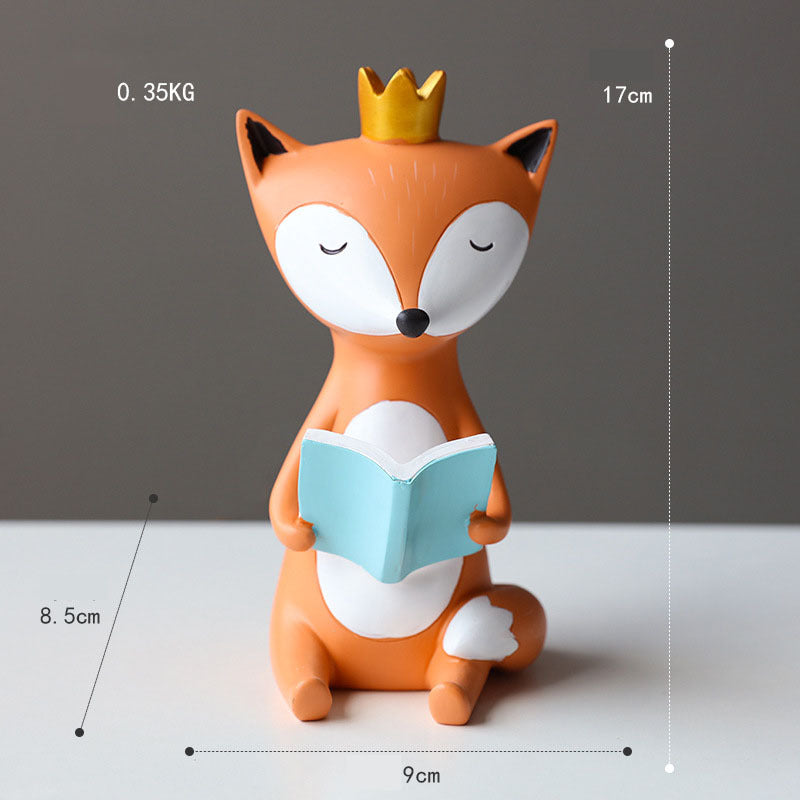 Ornaments Desktop Living Room Children Nordic Creative Animal Resin