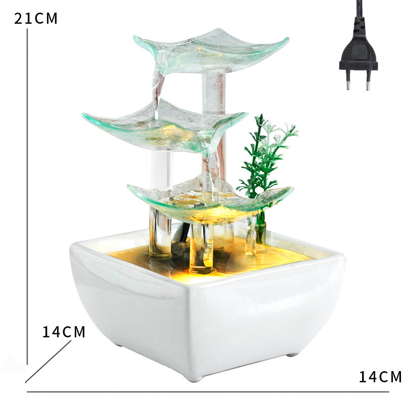 Office Desktop Decorative Circulating Water Ornaments