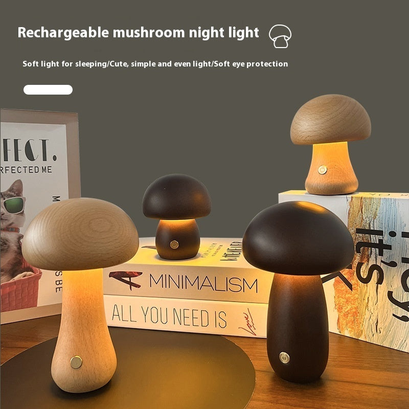 Creative Mushroom Decoration Bedroom Bedside Night Lamp