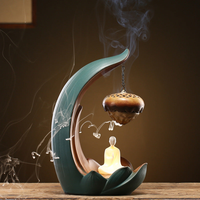 Creative Backflow Incense Burner Ornaments Hanging