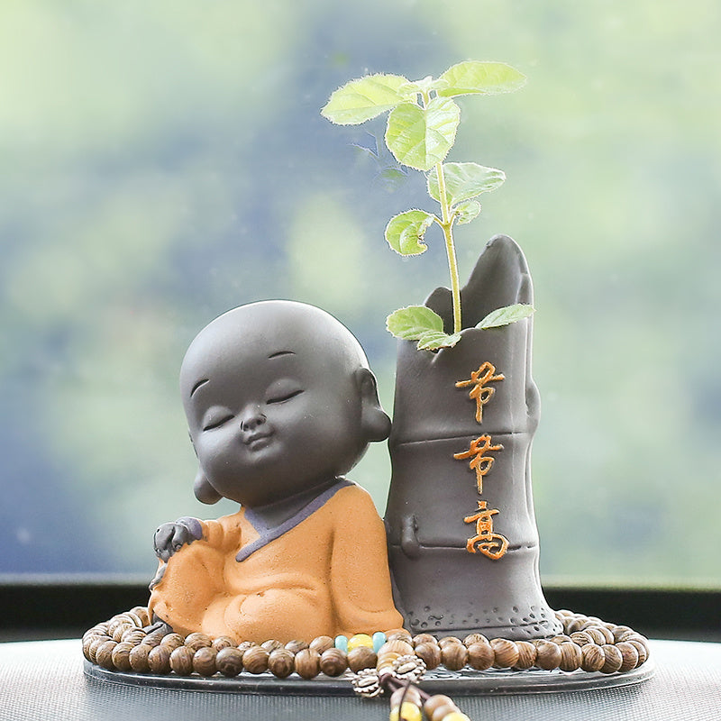 Creative Ceramic Small Monk Zen Ornaments