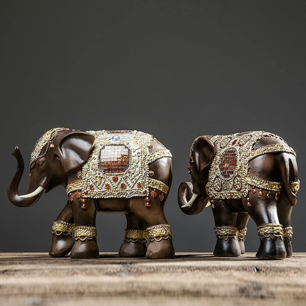 Elephant Resin Decoration Creative Home Living Room Office Desktop Wine Cooler