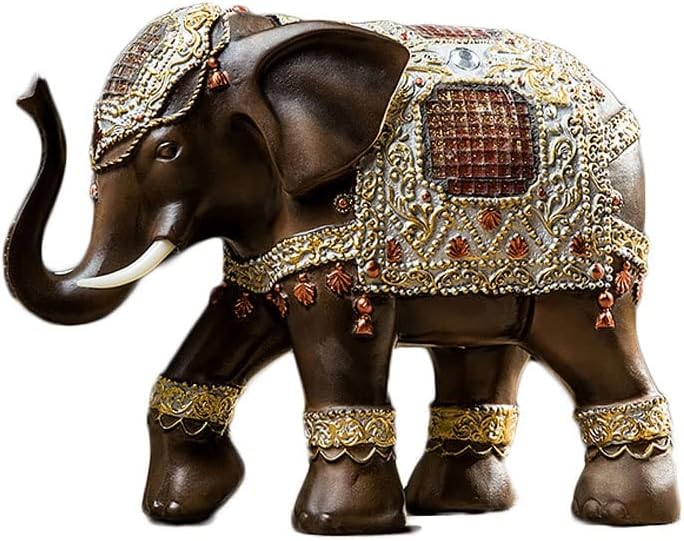 Elephant Resin Decoration Creative Home Living Room Office Desktop Wine Cooler