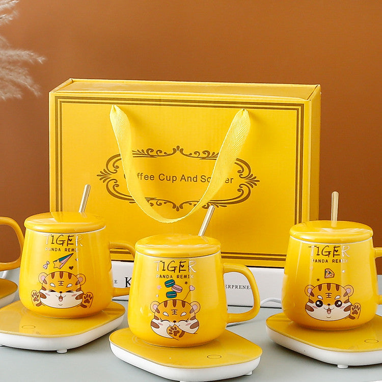 Ceramic Mug 55 Degree Constant Temperature Gift Box Set