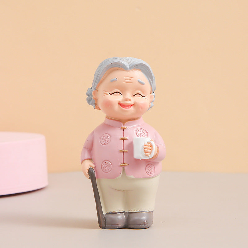 New Depends Together Cake Decorative Resin Ornament