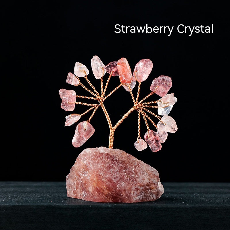 Natural Colorful Crystal Stone Ornaments