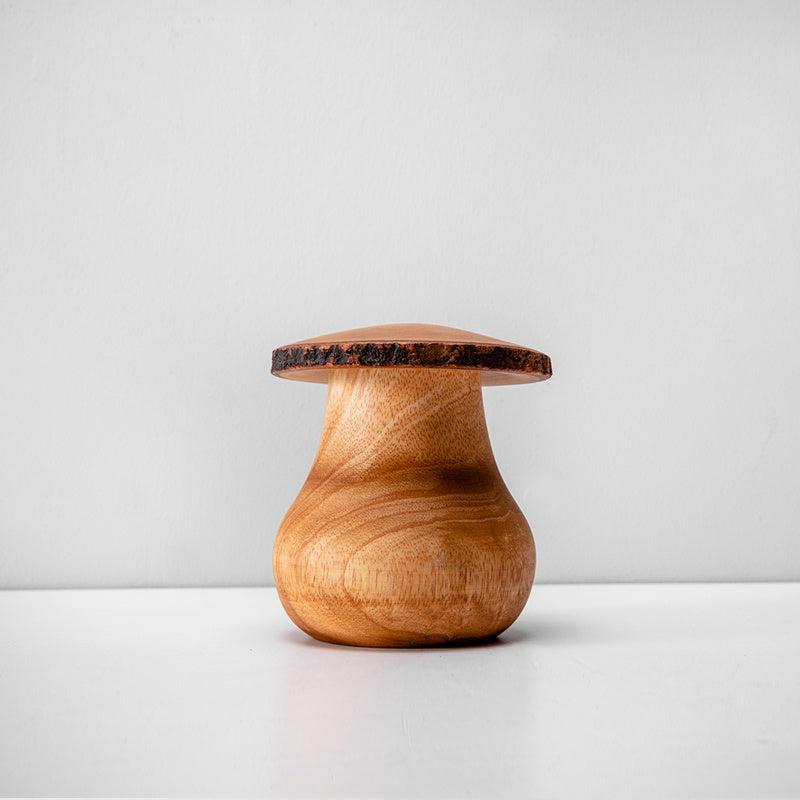 Creative Mushroom Solid Wood Ornaments
