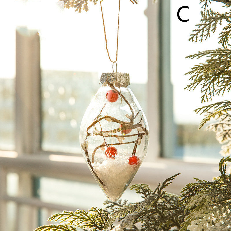 Décorations de sapin de Noël du Nouvel An Boules en plastique mixtes peintes en poudre dorée brillante
