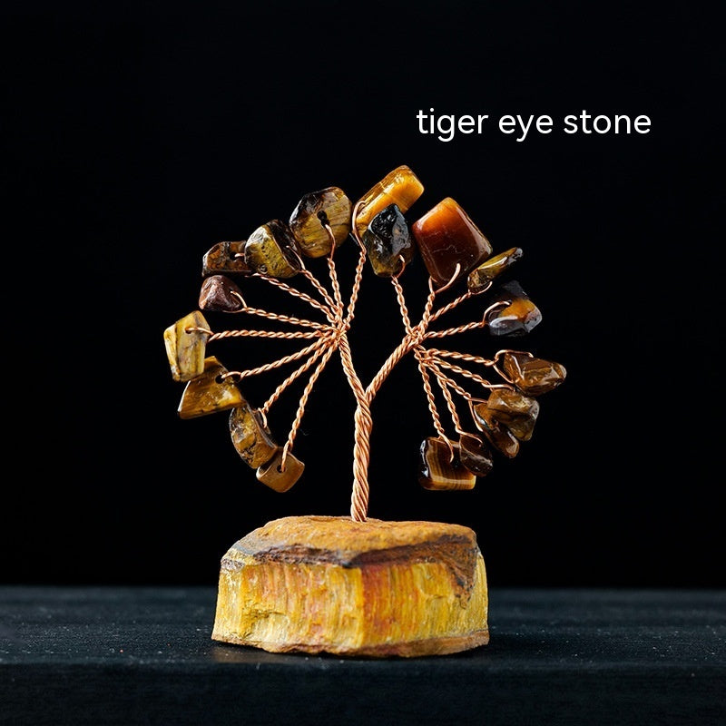 Natural Colorful Crystal Stone Ornaments