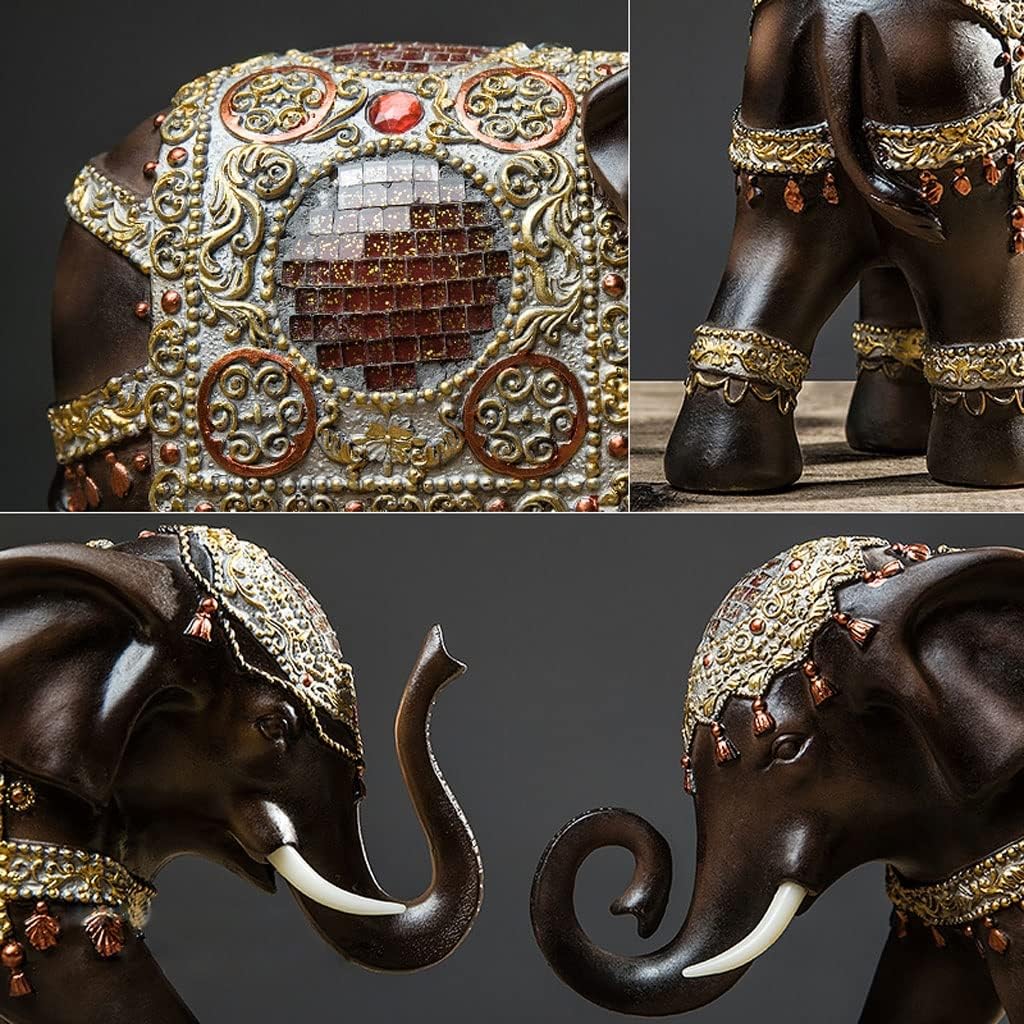 Elephant Resin Decoration Creative Home Living Room Office Desktop Wine Cooler