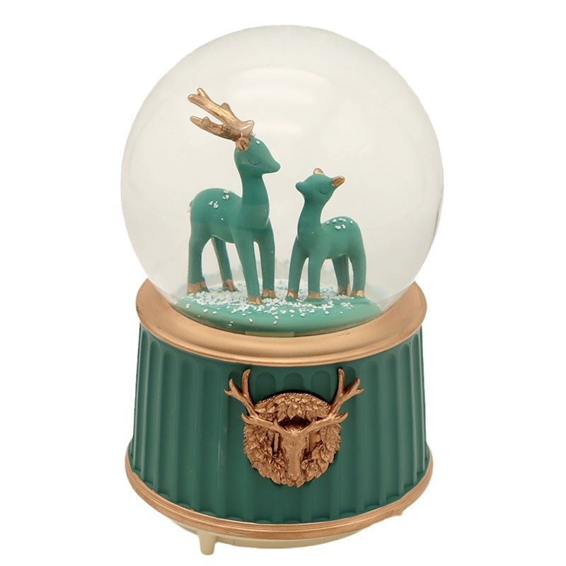 Nordic Style Deer Music Box