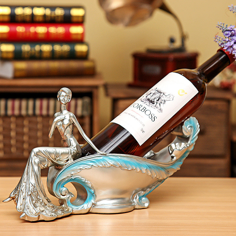 Étagère à vin rouge Accessoires pour la maison Artisanat en résine Décoration Salon