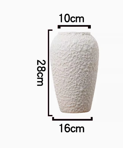 White Vase Desktop Flower Arrangement Ornaments