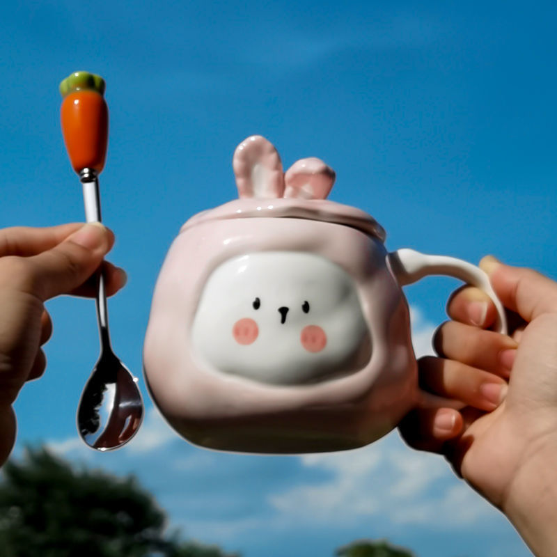 Mark Water Cup Creative Personality Trend Ceramic