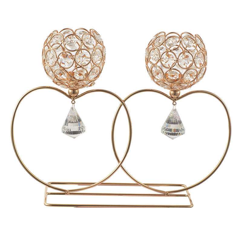 Double-core Metal Candlestick Ornaments