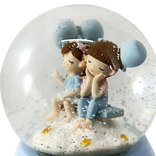 A Creative Couple Gift Crystal Ball Music Box