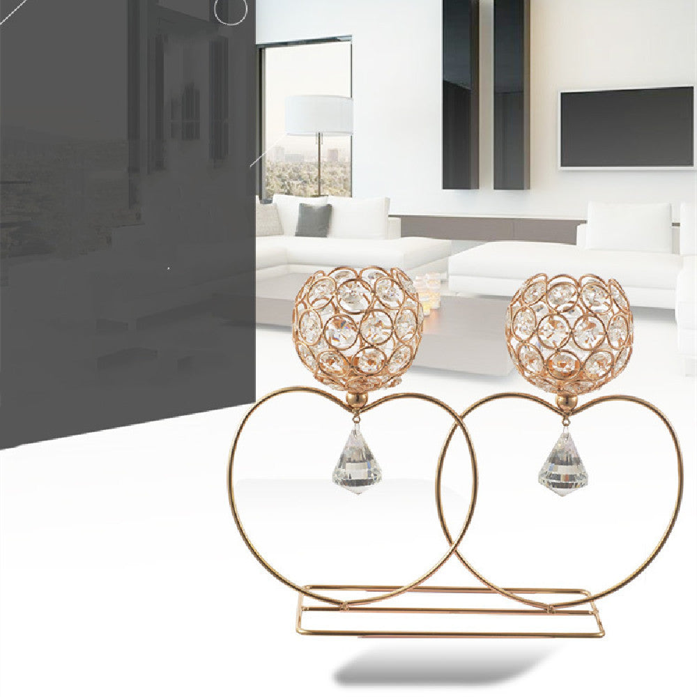Double-core Metal Candlestick Ornaments