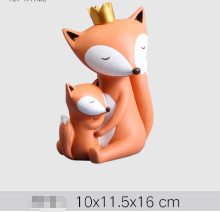 Ornaments Desktop Living Room Children Nordic Creative Animal Resin