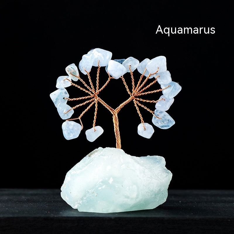 Natural Colorful Crystal Stone Ornaments