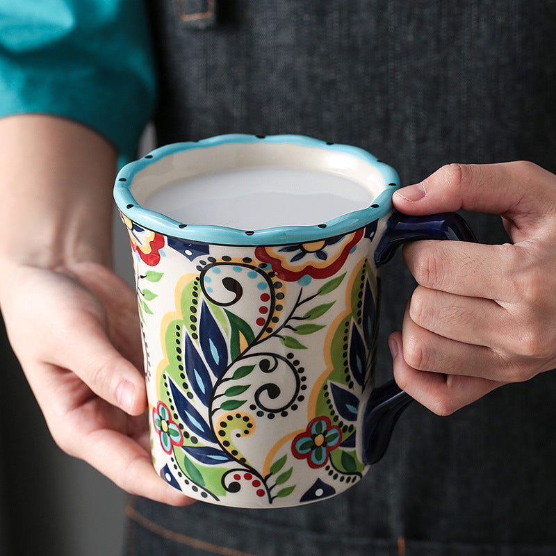 Hot Sale Hand-painted Japanese Ceramic Mug