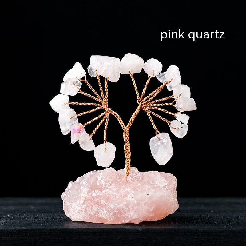 Natural Colorful Crystal Stone Ornaments