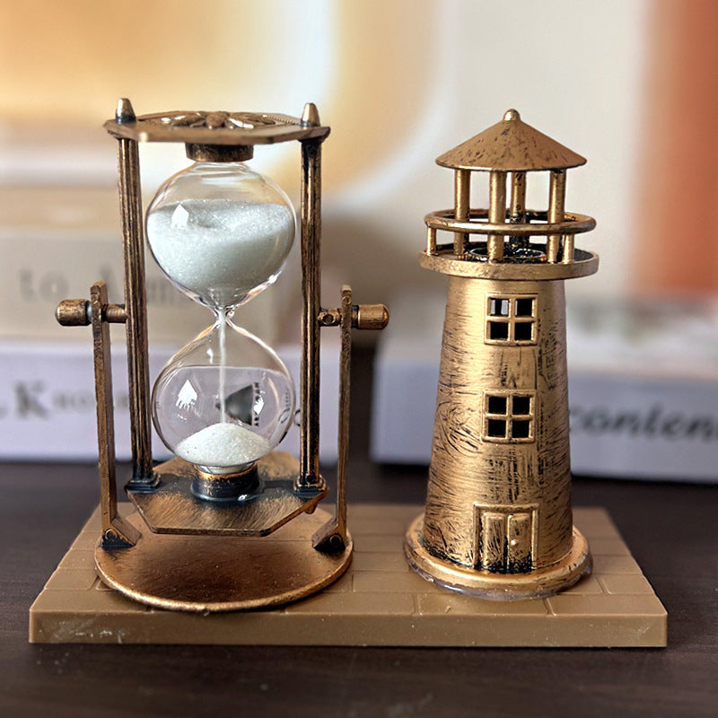 Retro Ferris Wheel Quicksand Hourglass Ornaments