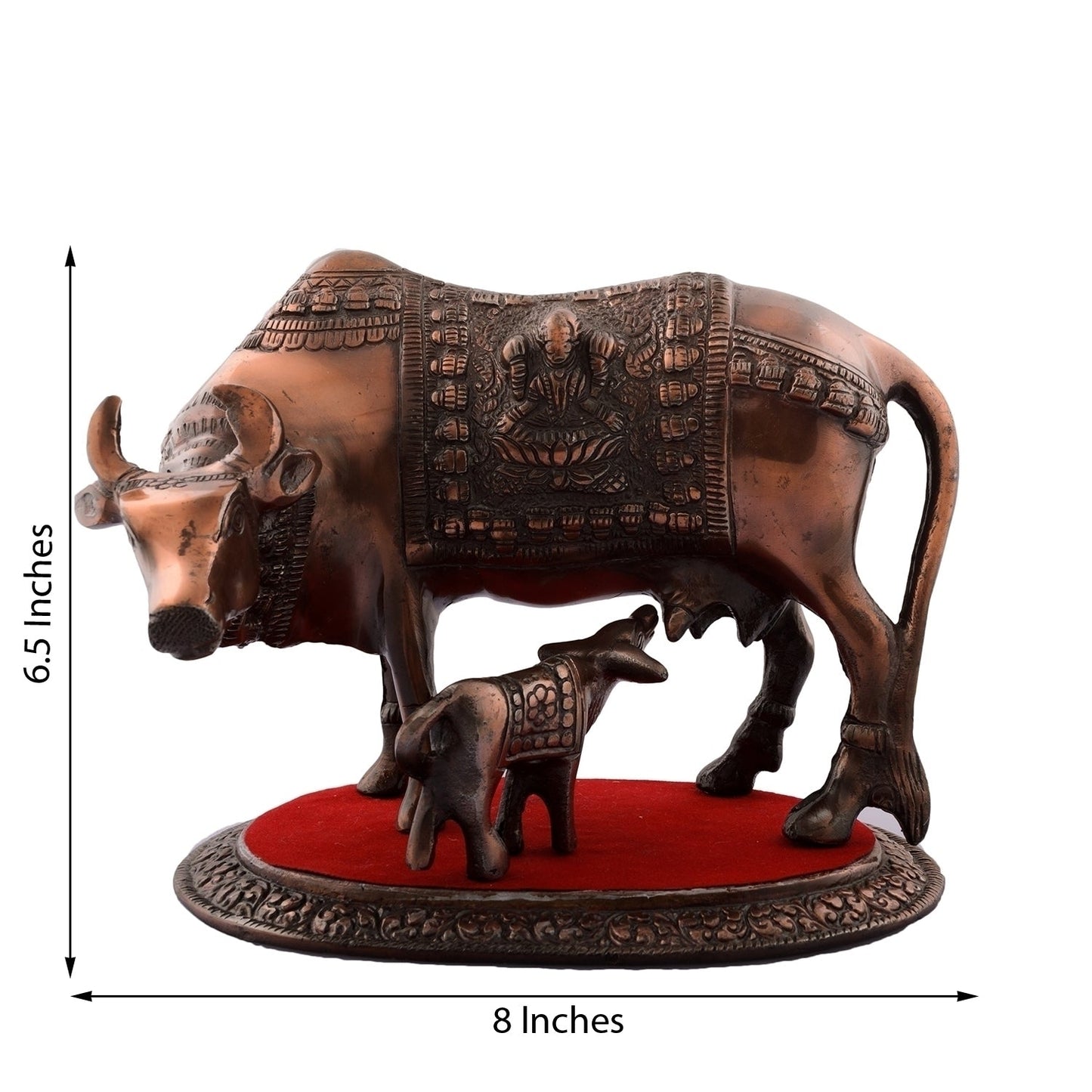 Kamdhenu Cow And Calf Calf Statue Animal Figurines