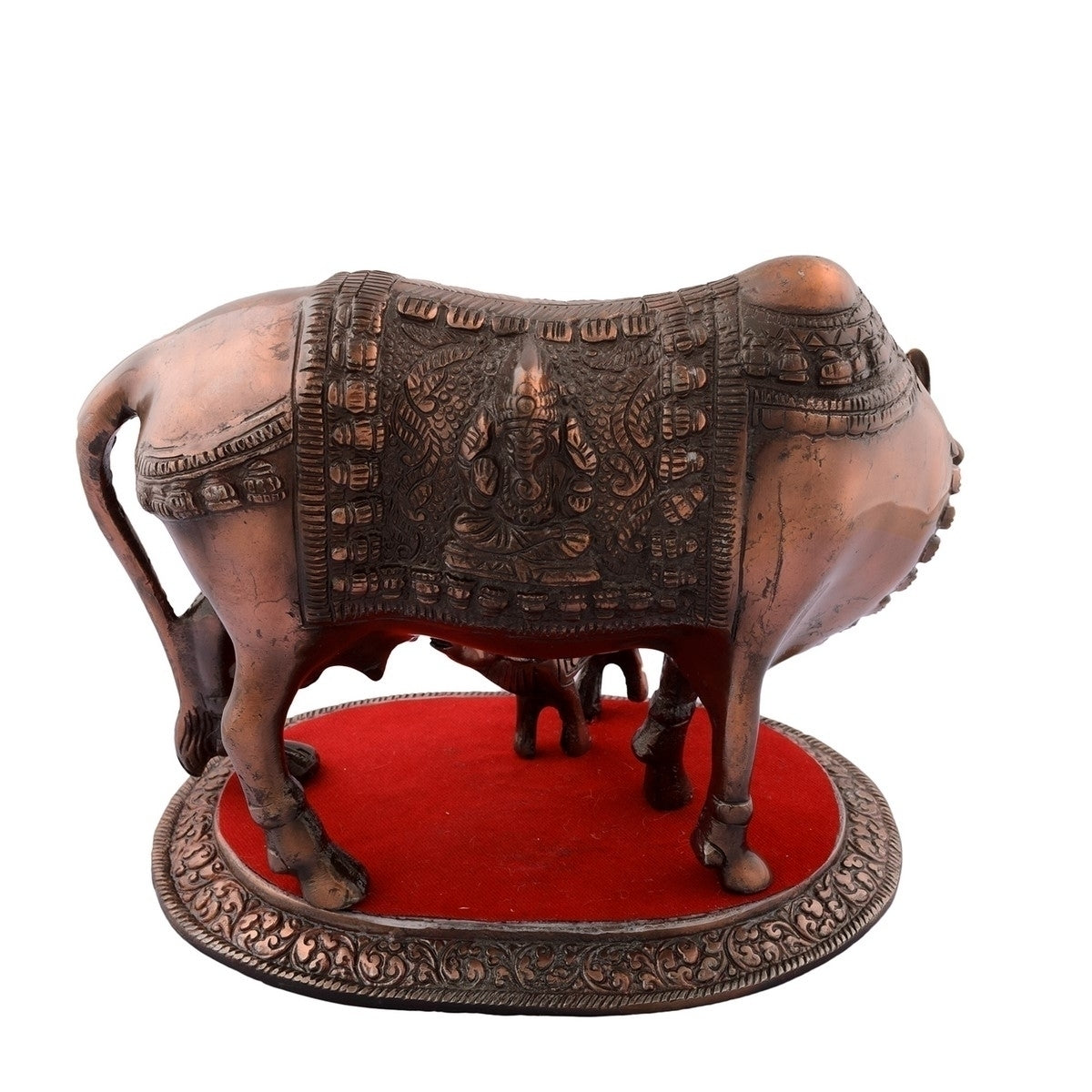 Kamdhenu Cow And Calf Calf Statue Animal Figurines