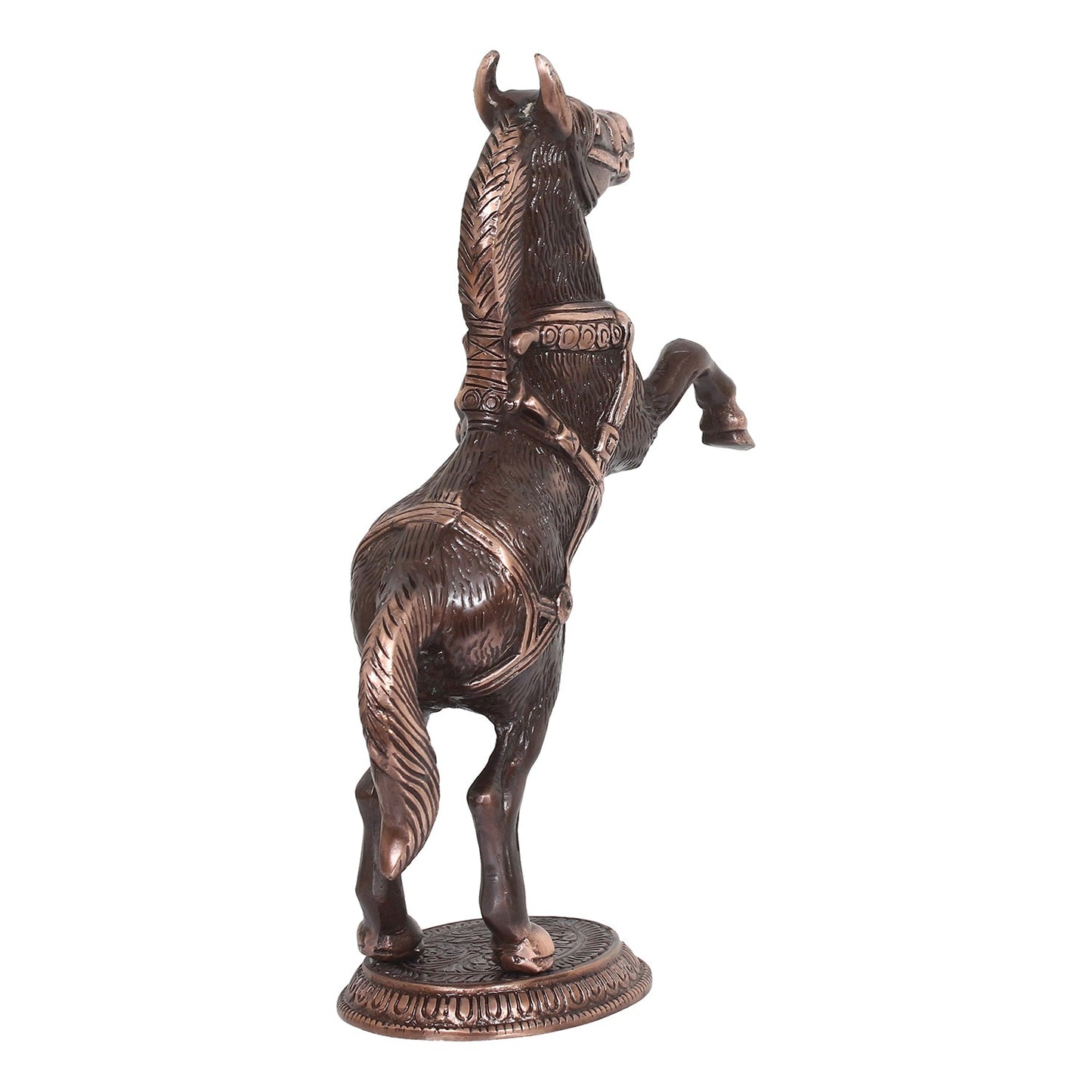 Decorative Jumping Horse Figurine Antique Showpiece