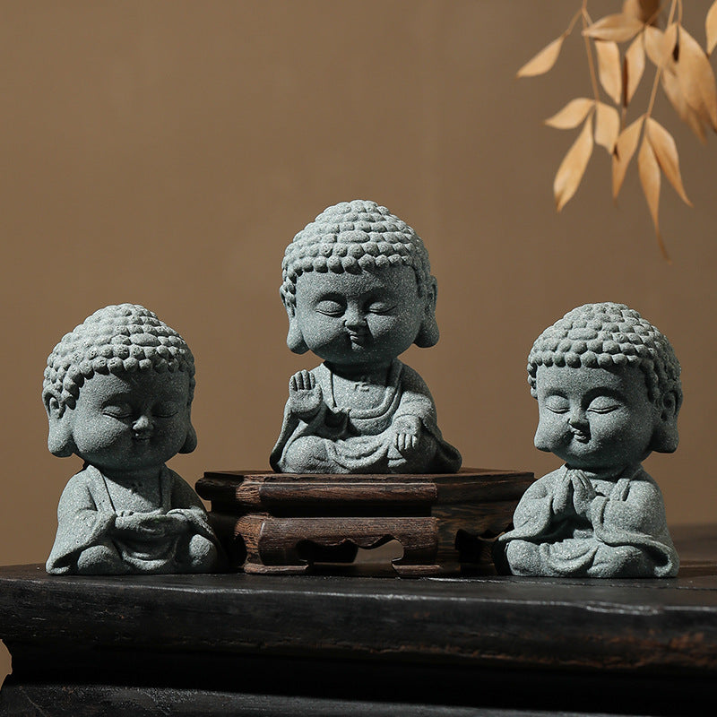 Green Sandstone Tea Ornaments